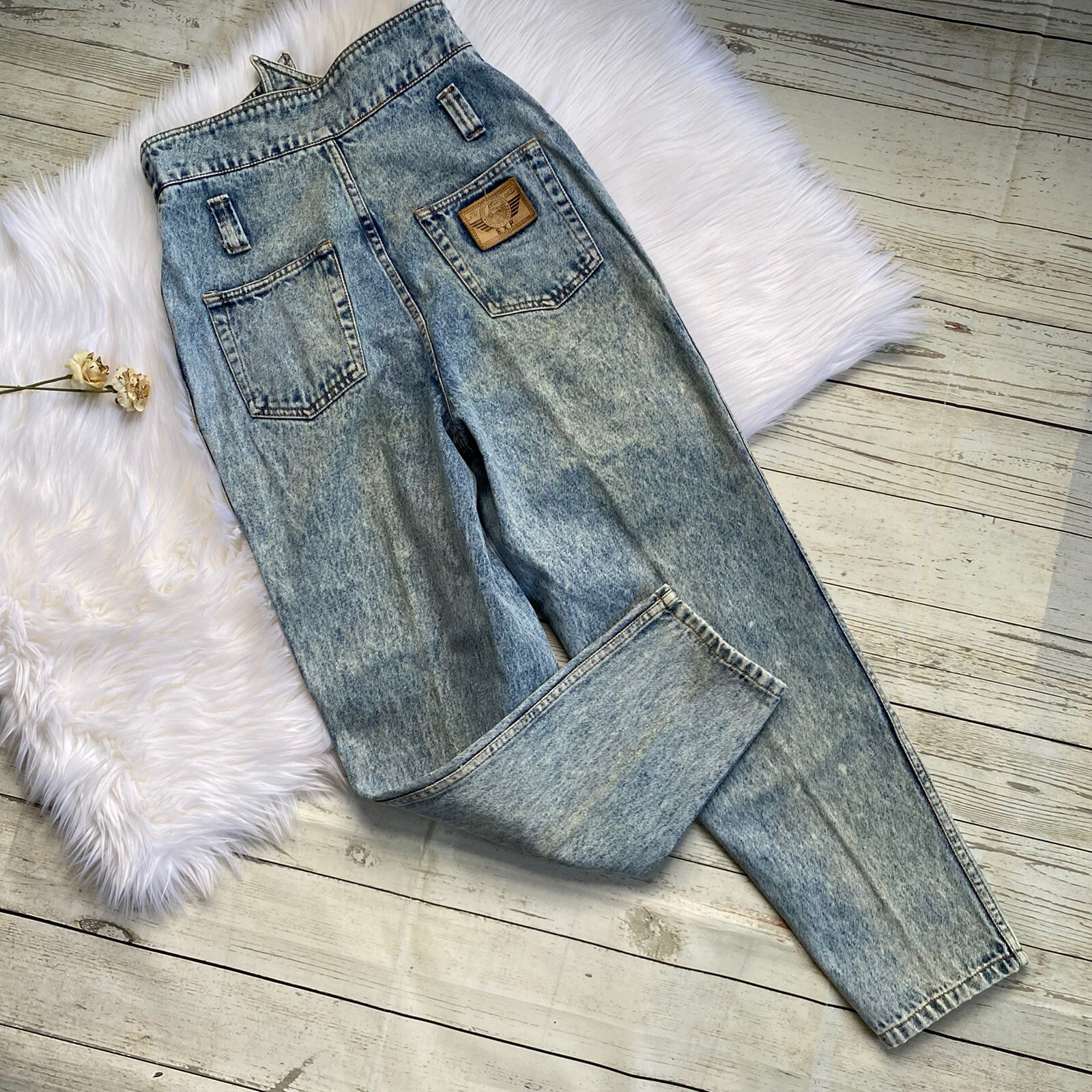 Vintage Limited Express Mom Jeans Acid Wash Hi Rise W… - Gem