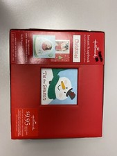 NEW Hallmark Christmas Tis The Season Instant Scrapbook Album 6x6 Red Paper Box