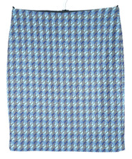 TALBOTS Women's Polyester Wool Flannel Pencil Skirt Lined Multicolor Size 8P
