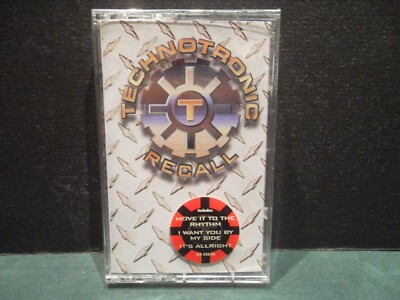 TECHNOTRONIC Recall SEALED Cassette 1995 SBK K4-32628 ALL PERFECT 12 Tracks XDR