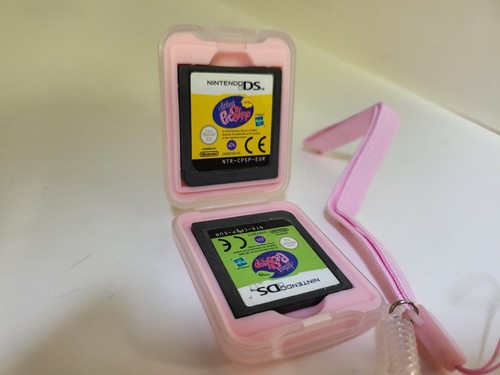 MINI PINK Hard Shell Protective storage Case Holds 2 Nintendo DS Cartridges #9D - Picture 6 of 7