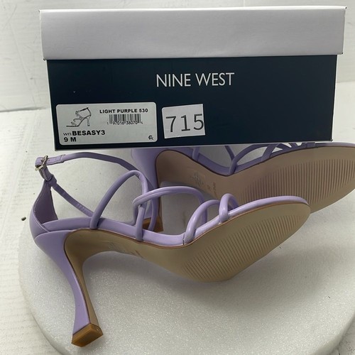 Nine West Besasy Strappy Dress Sandals, Purple, Women Size 9M Item#714/715 - Picture 12 of 14