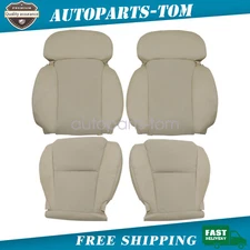 For Lexus GS300 GS350 GS460 2006-2011 Driver Passenger Bottom Top Seat Cover Tan