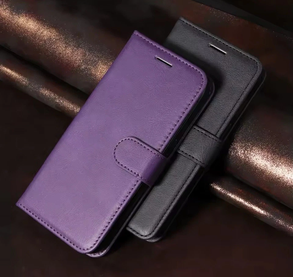 Case For iphone 15 Leather Card Wallet Shockproof Flip Cover For iphone 15 Case - Image 2 of 4