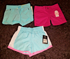 Girl's Shorts Set of Three 3 different designs 4/5