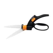  Grass Shears - 5" Stainless Steel Blades - 360-Degree Swivel Blade, Black