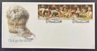 1986 Click Go The Shears Australian Folklore FDC Shears Pictorial Postmark