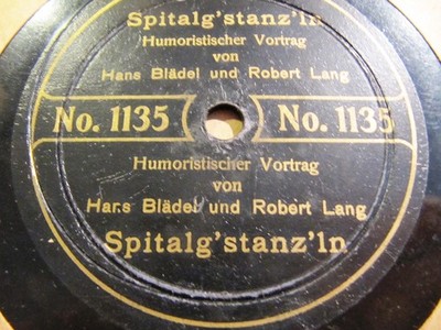 1905 GERMAN Comedy Hans Blädel Robert Lang Spitalgstanzeln Die Reisenden Musiker