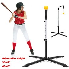 30"- 42" Adjustable Batting Tee Heavy Duty for Baseball Softball Training 2 IN 1