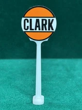 HO 1:87 Scale Clark Vintage Gas Station Sign Advertisement Laser Cut