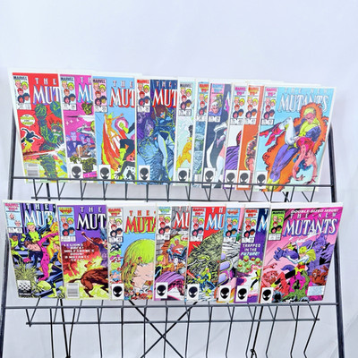 New Mutants 33-50 Lot Key 1st MK VI Sentinels Copper Age Specialty Border