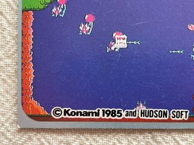 Pooyan 1985 Menko Mini Card 267 Family Computer Amada Nintendo Game Japan