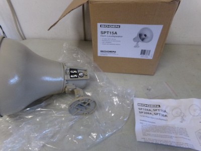 BOGEN SPT15A 15W  PAGING HORN LOUDSPEAKER  NEW OPEN