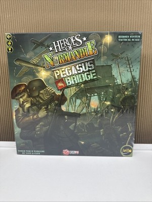 IELLO Heroes of Normandie Pegasus Bridge Scenario Expansion Board Game sealed