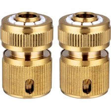 2 Stück Messing Schnellkupplung 1/2" Schlauchkupplung Schlauchverbinder, für ...