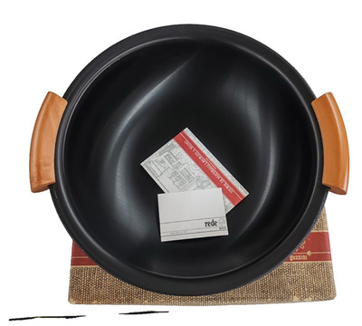GUZZINI NETZ - SCHÜSSEL X GETROCKNETE FRÜCHTE SCHWARZ - BIRNE 23 CM