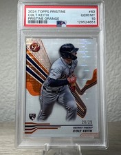 2024 Topps Pristine - Colt Keith #62 Orange Refractor /25 (RC)
