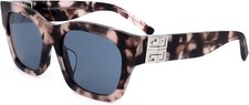 NEW GIVENCHY GV40072F 55V COLOURED HAVANA/BLUE AUTHENTIC SUNGLASSES 56-20-135