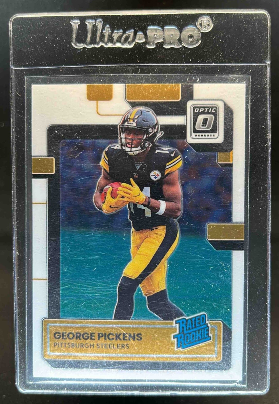 2022 Donruss Optic George Pickens Rated Rookie #223 Steelers