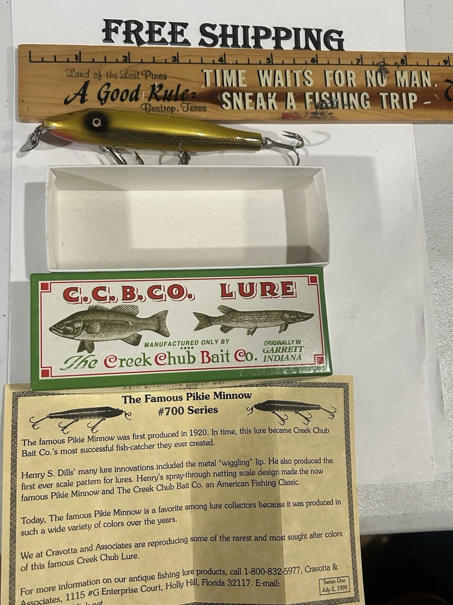 Creek Chub Vintage Fishing Lures with Original Box for sale | eBay