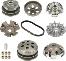 High Performance Clutch Set, Racing Scooter Variator, including Variator and Cl
