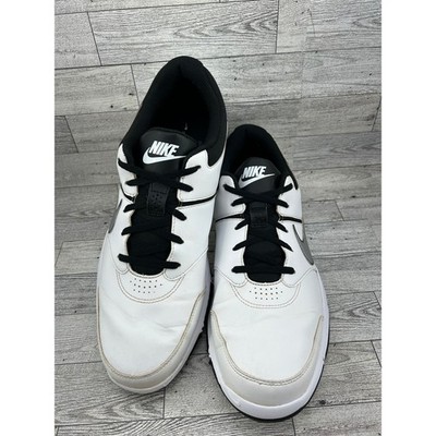 Nike Lunar Command 2 Men Golf Shoes White Black Silver 844550-100 Size 13