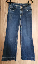 Wrangler Mid Rise Boot Cut Medium Wash Blue Stretch Jeans Women 29