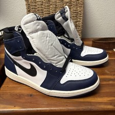 Jordan 1 Retro High White Midnight Navy for Sale | Authenticity