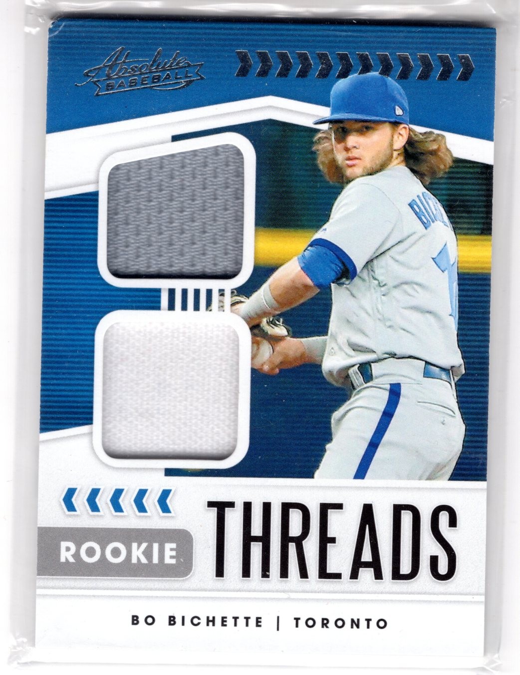2020 Panini Absolute - Rookie Threads Duals Bo Bichette #RTD-BB (MEM ...