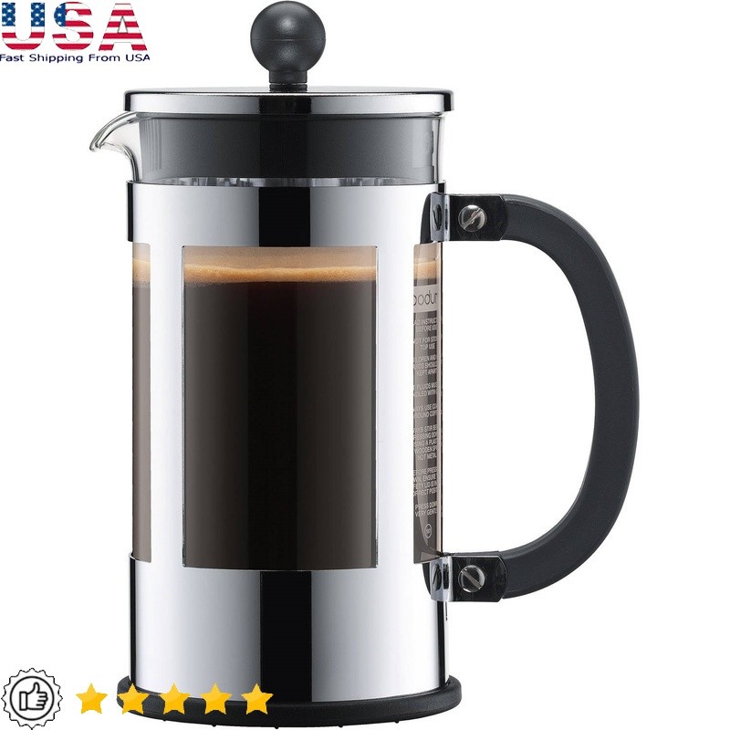 Eco-friendly Borosilicate Stainless Steel Brewer