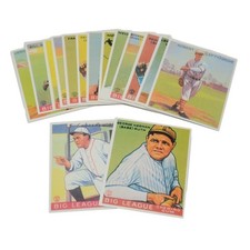 Renata Galasso 1933 Goudey Complete Set # 1-240 (Reprint), Ruth, Gehrig, Foxx