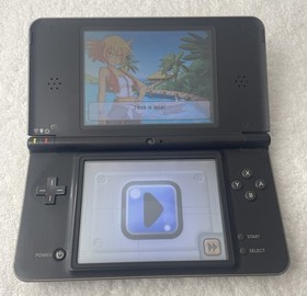Nintendo DSi XL Bronze/ Black Handheld Console System -Bundle Lot -Tested
