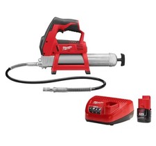 Milwaukee Grease Gun 2446-20 with 2. OAh Battery Charger Starter Kit 48-59-2450P