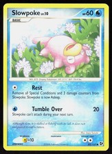 Slowpoke 82/106 Common Great Encounters Pokemon EN Heavily Played on eBay