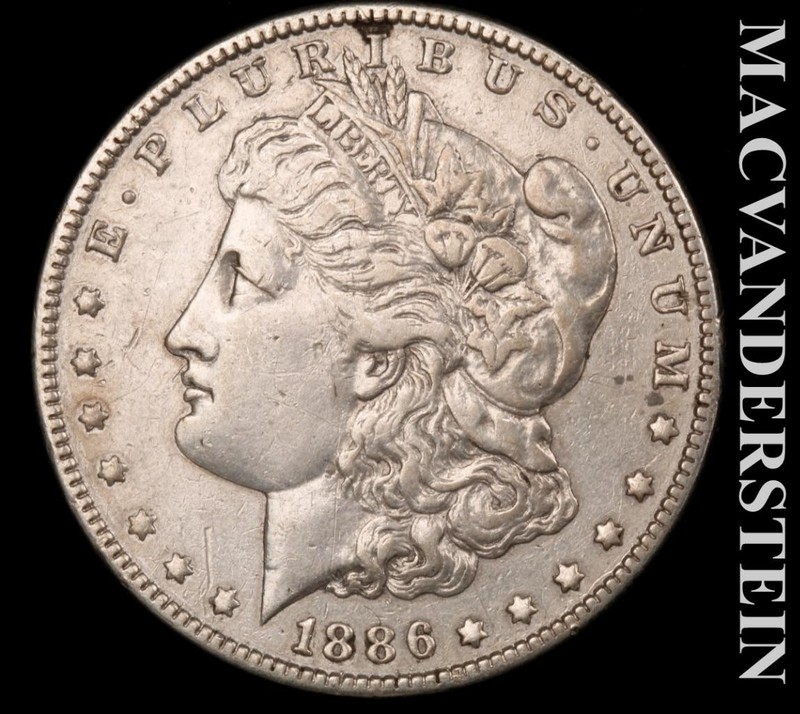 1896 Silver Morgan Dollar - Scarce  Extra Fine  Better Date  No Reserve  #L7326