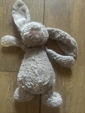 JELLYCAT BEIGE 36CM LARGE BASHFUL BUNNY RABBIT COLLECTIBLE PLUSH CUDDLY