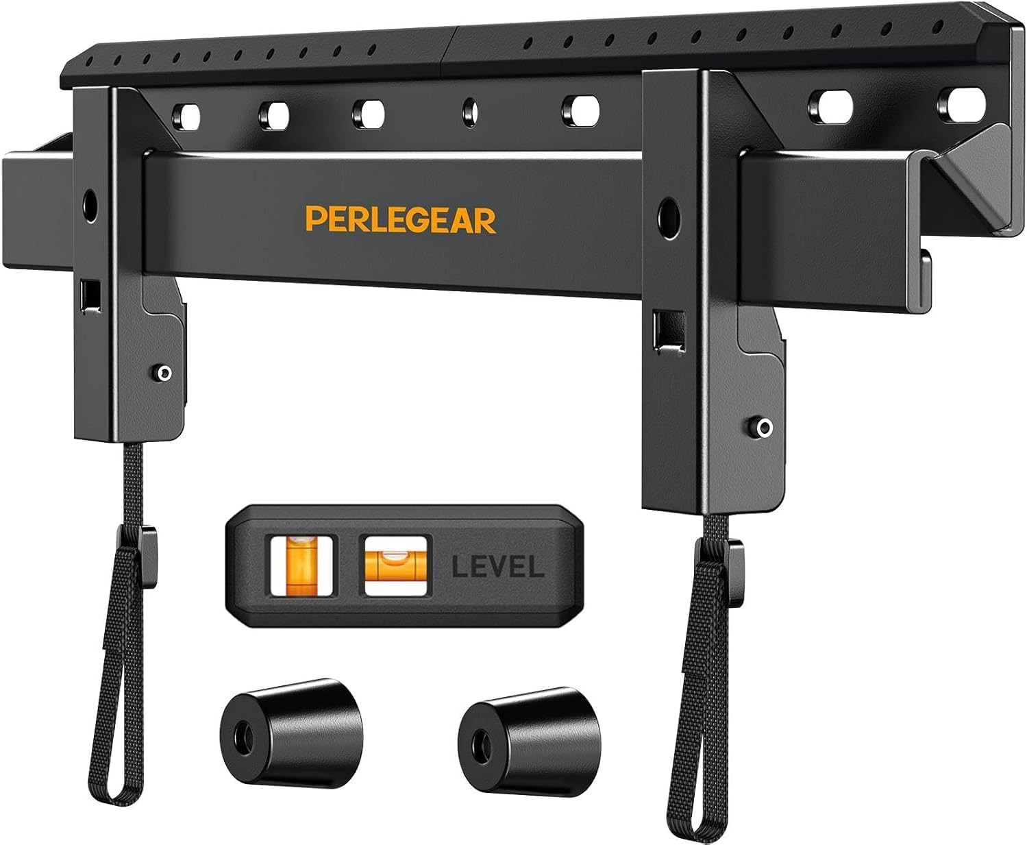 No Drill TV Wall Mount for Most 24-65 Inch TVs up to 100 lbs, Studless TV Mount,
