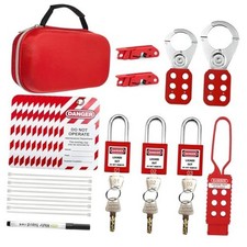 Lockout Tagout Kit Electrical,Circuit Breaker Lock for 20pcs Breaker Lock Kit