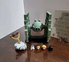 Angry Birds Star Wars Jenga Tie Fighter Game by Hasbro 100 COMPLETE