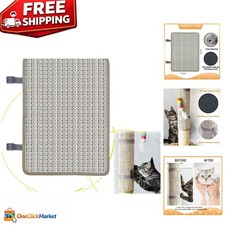 Cat Nail File Scratcher Scratching Pad - Sisal Cat Claw Trimmer with 80-Gri...
