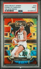 2024 Panini Select WNBA - Kamilla Cardoso ROOKIE - Tie Dye /25 - PSA 9 - /25