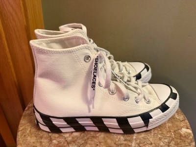 Converse Off-White x Chuck Taylor White Men's 5 Women's 7 Sneaker