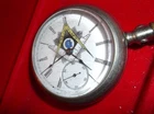 ELGIN WATCH CO 18S 15J MASONIC ON  DIAL