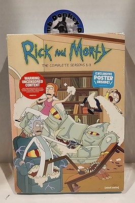 Rick and Morty: The Complete Seasons 1-5 (DVD) BRAND NEW!!! & SEALED!!!