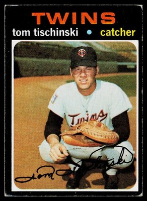 1971 Topps SET-BREAK #724 Tom Tischinski EX or Better, (HUCK'S)