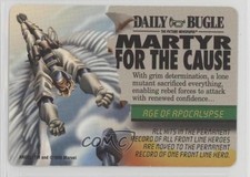 1996 Marvel Overpower CCG: Mission Control Expansion Martyr for the Cause