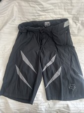 30W Fox Racing Ranger Mountain Bike Shorts With Removable Liner Black