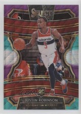 2019-20 Panini Select Concourse Tri-Color Prizm Justin Robinson #15 1b8