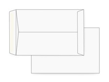 6 x 9 Catalog Envelope - 24 White - Open End, Box of 1000