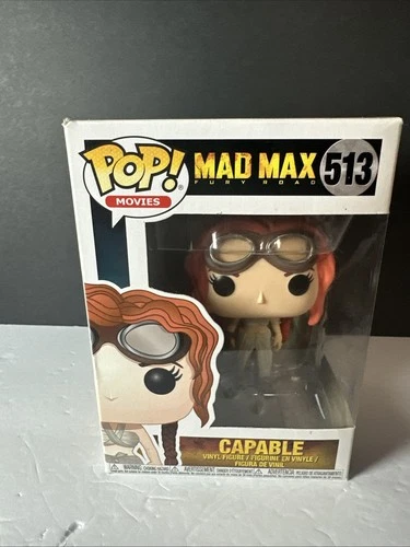 Funko Pop! Movies Mad Max Fury Road Capable #513 Vaulted